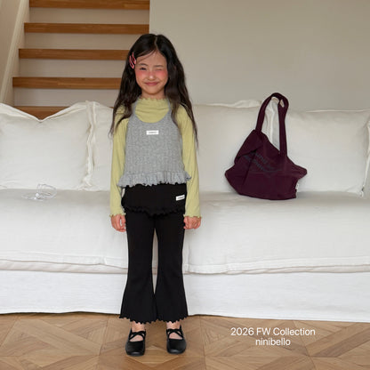 03.Soft Ribbed Mock Neck T-Shirt