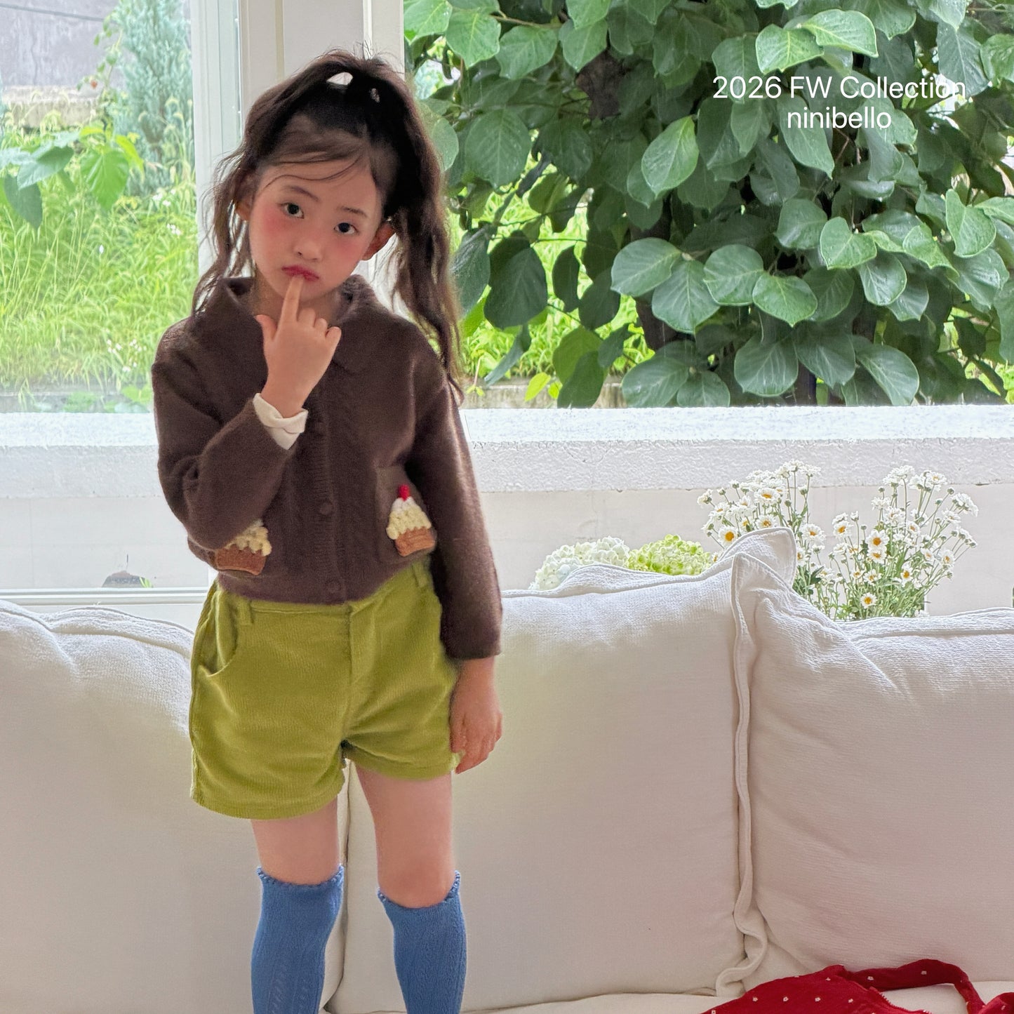 50.Cupcake Knit Cardigan