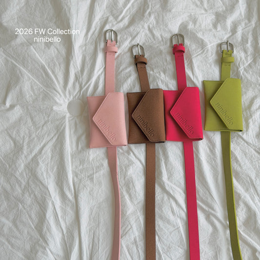 54.Suede Belt Bag