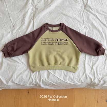 20.Little Raglan Sweatshirt