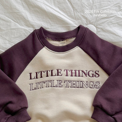 20.Little Raglan Sweatshirt
