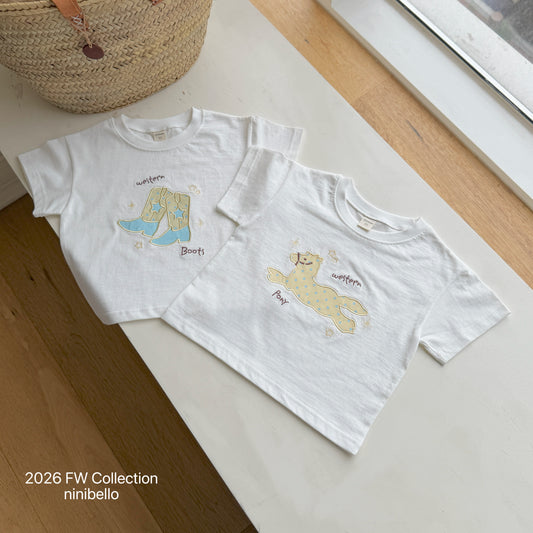 02.Western Short Sleeve T-Shirt
