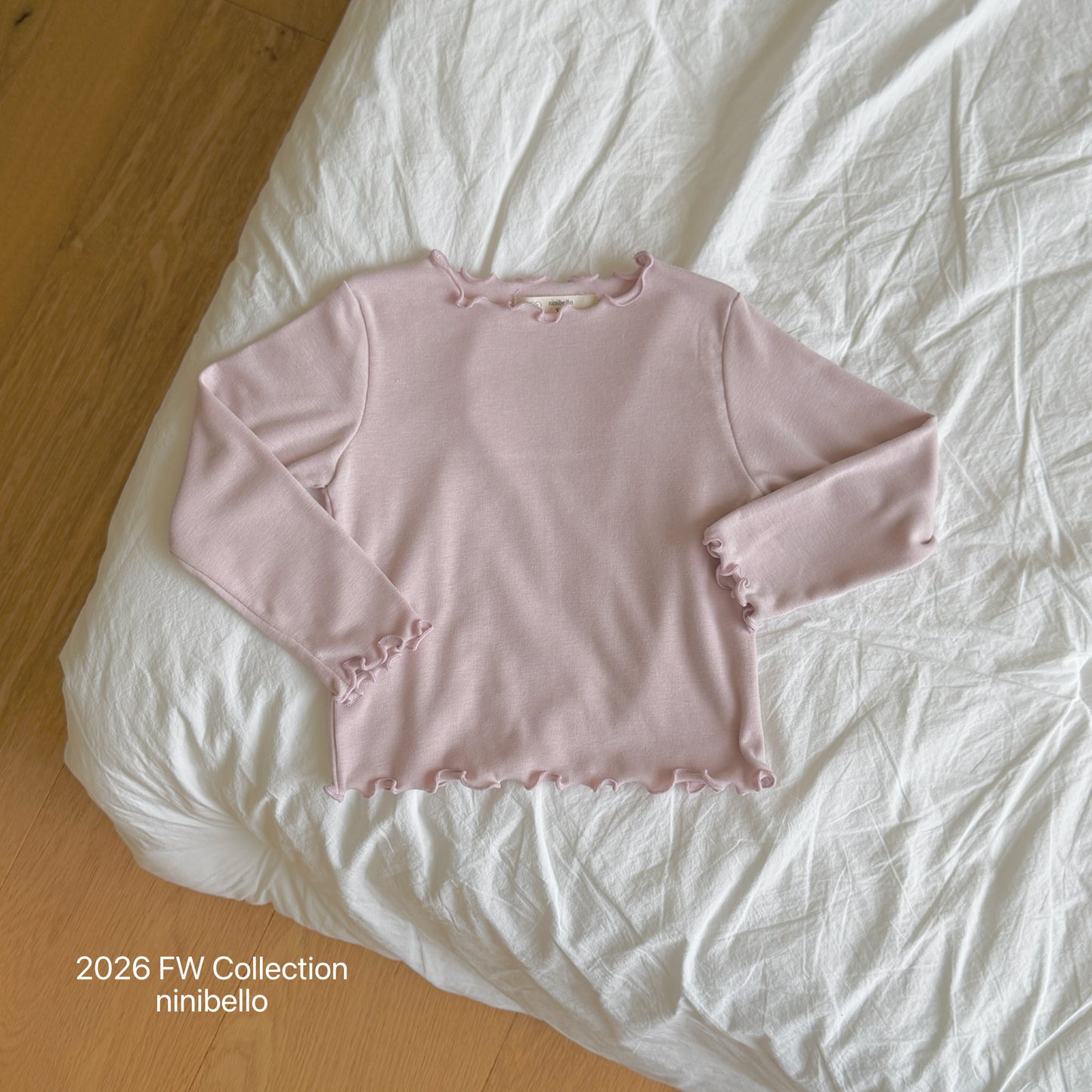 03.Soft Ribbed Mock Neck T-Shirt