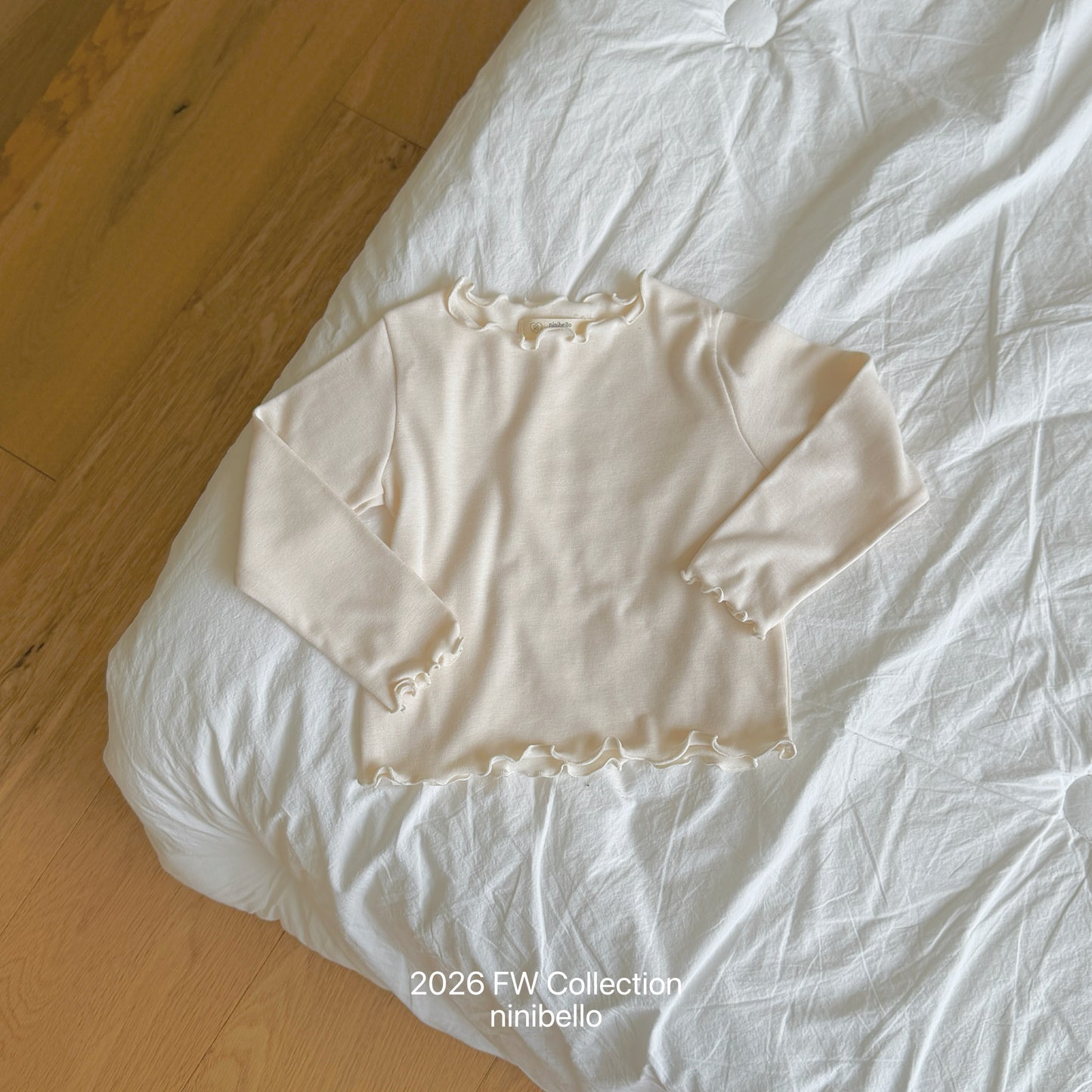 03.Soft Ribbed Mock Neck T-Shirt