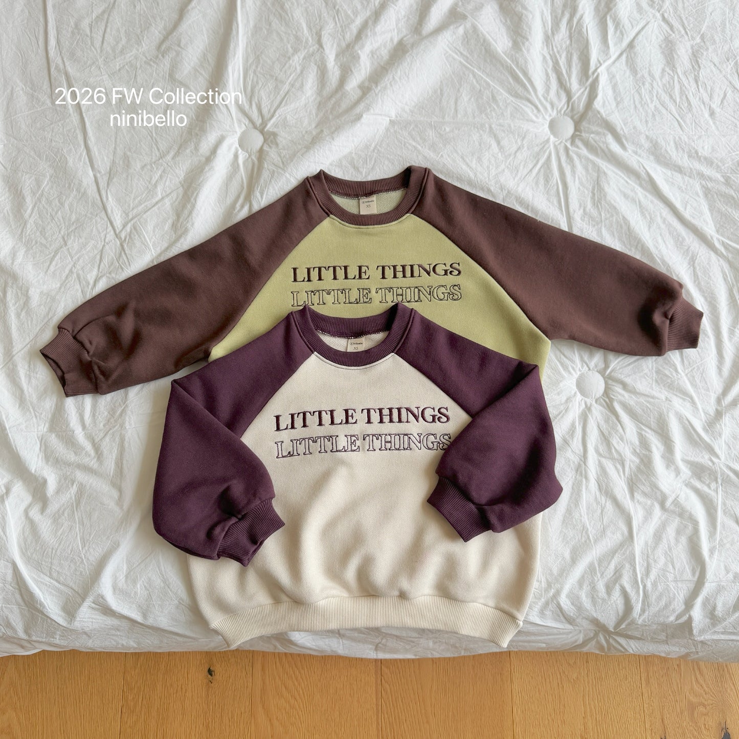 20.Little Raglan Sweatshirt