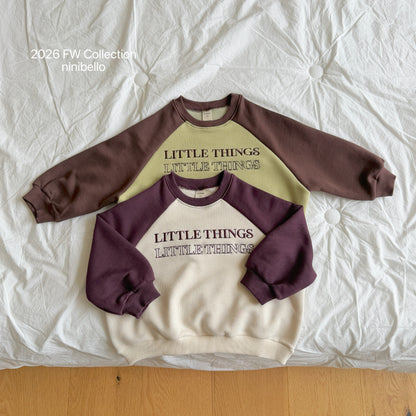 20.Little Raglan Sweatshirt