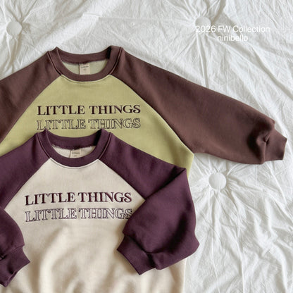 20.Little Raglan Sweatshirt