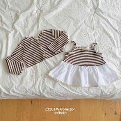 10.Tommy Striped Cardigan