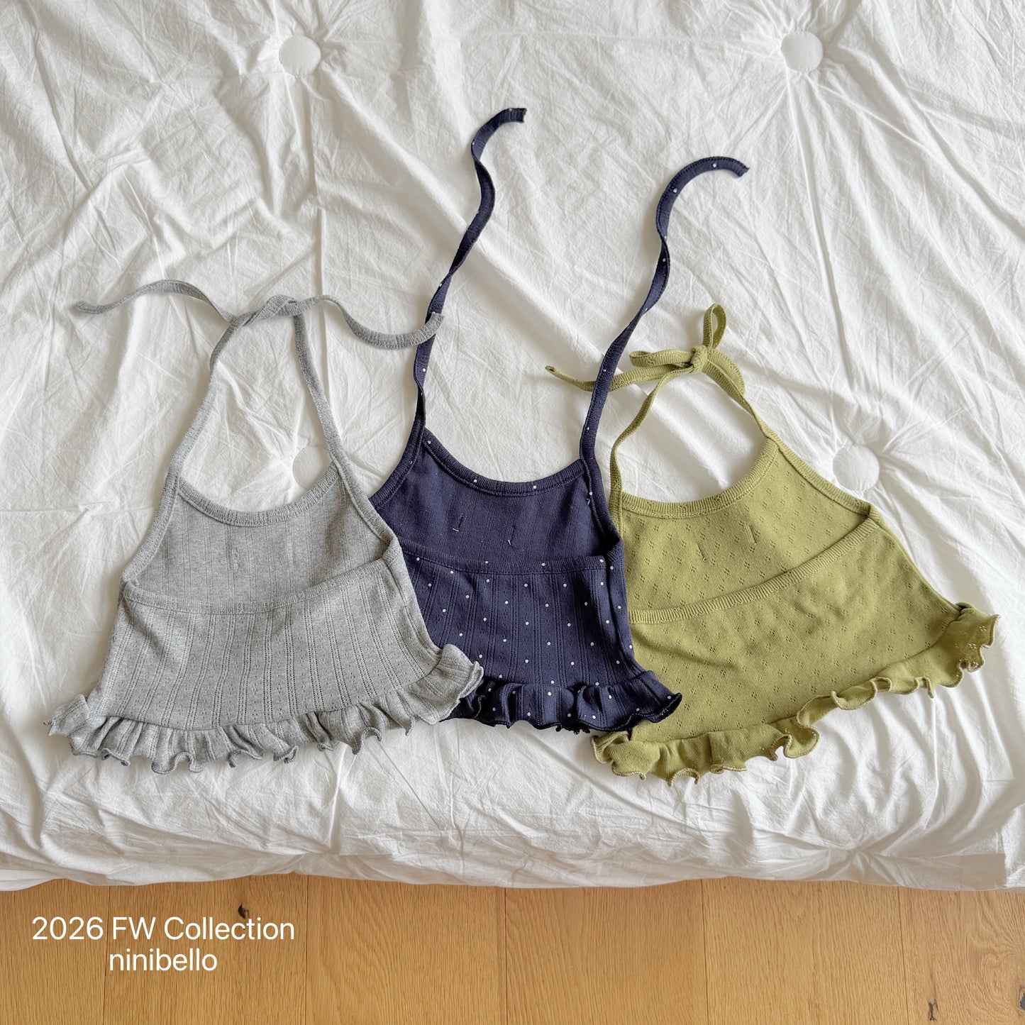 14.Bibi Eyelet Halter Neck Top