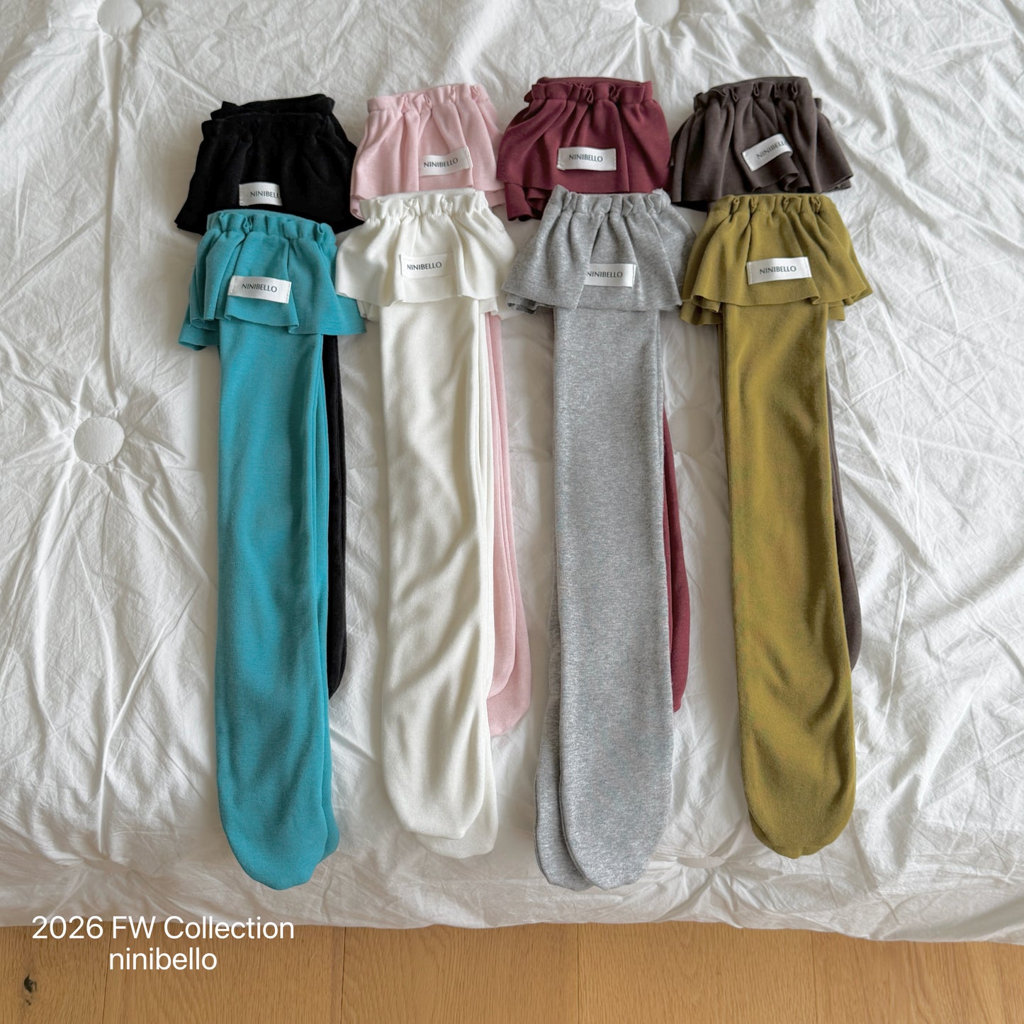 53.Pinter Frill Knee Socks