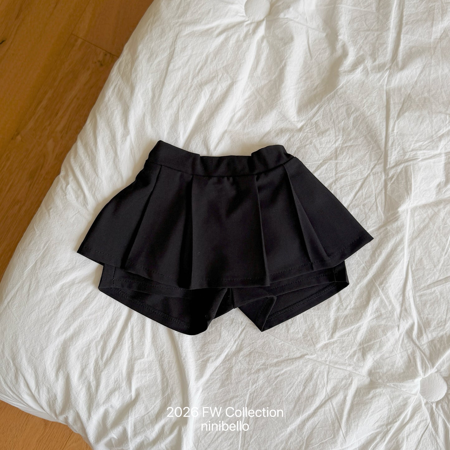 33.Rosé Pleated Skirt
