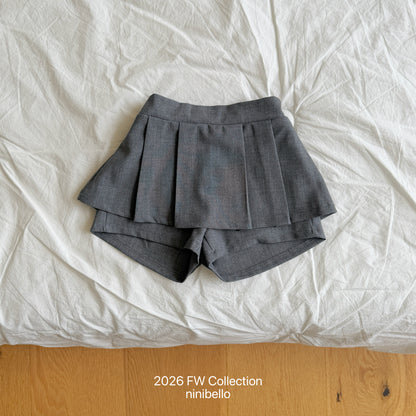 33.Rosé Pleated Skirt