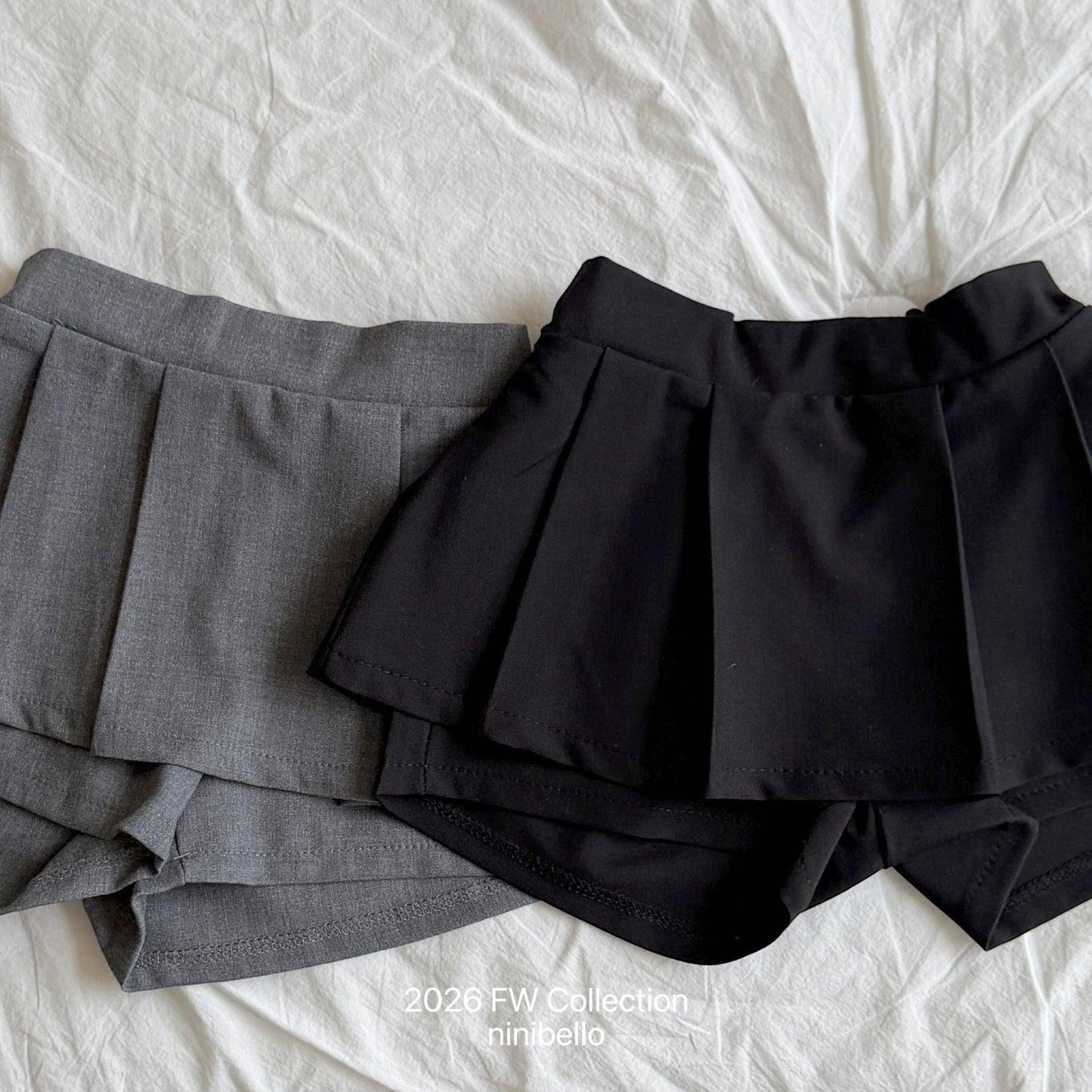 33.Rosé Pleated Skirt