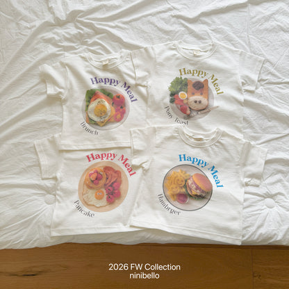 01.Happy Meal Short Sleeve T-Shirt