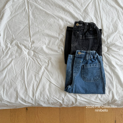 34.Penny Pocket Denim Pants