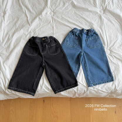 34.Penny Pocket Denim Pants
