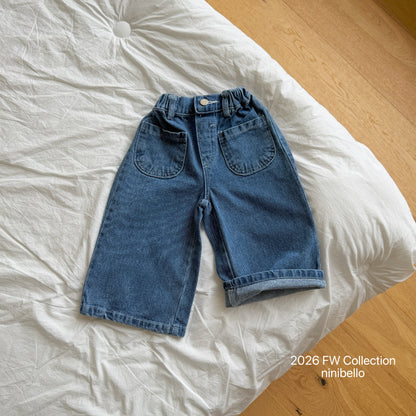 34.Penny Pocket Denim Pants
