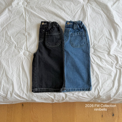 34.Penny Pocket Denim Pants