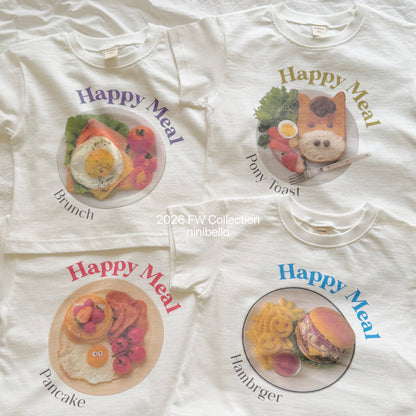 01-2.Happy Meal Short Sleeve T-Shirt (Adult)