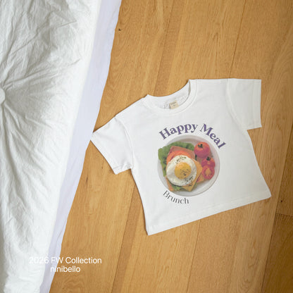 01.Happy Meal Short Sleeve T-Shirt