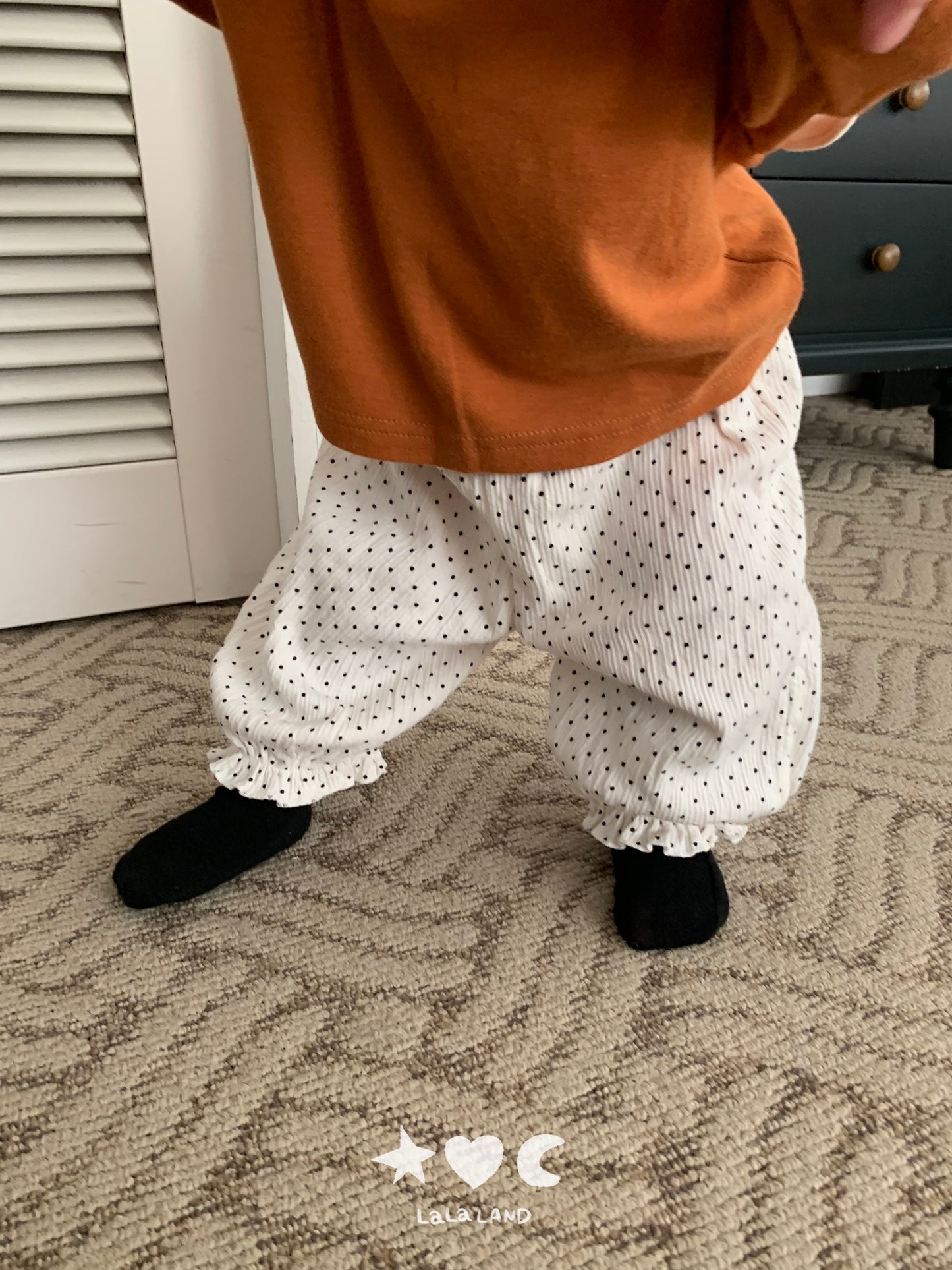【PRE-ODER〆8.9(sun)】37.Dot Sausage Pants | lalaland