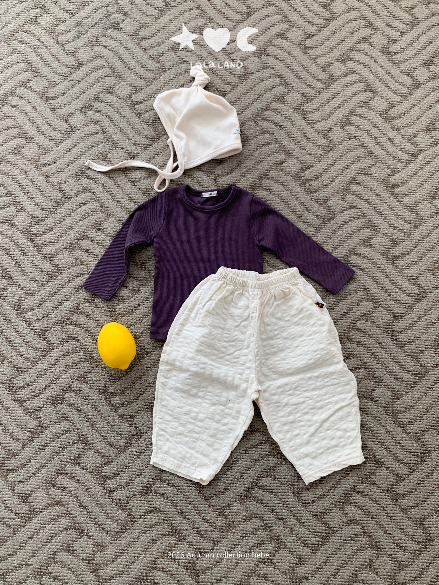 【PRE-ODER〆8.9(sun)】29.Macaron Ribbed Tee | lalaland
