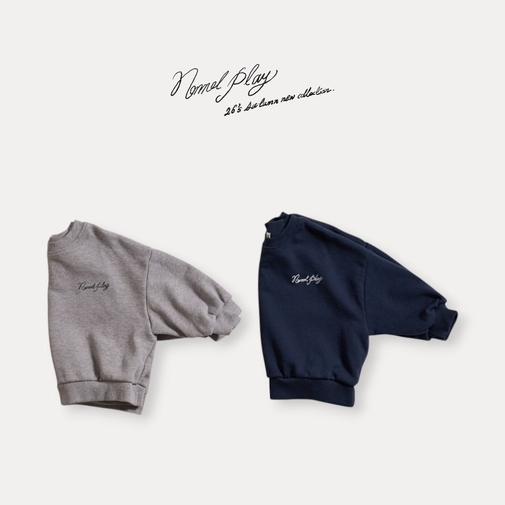 【PRE-ODER〆8.9(sun)】20.Mongle Sweatshirt | normalplay