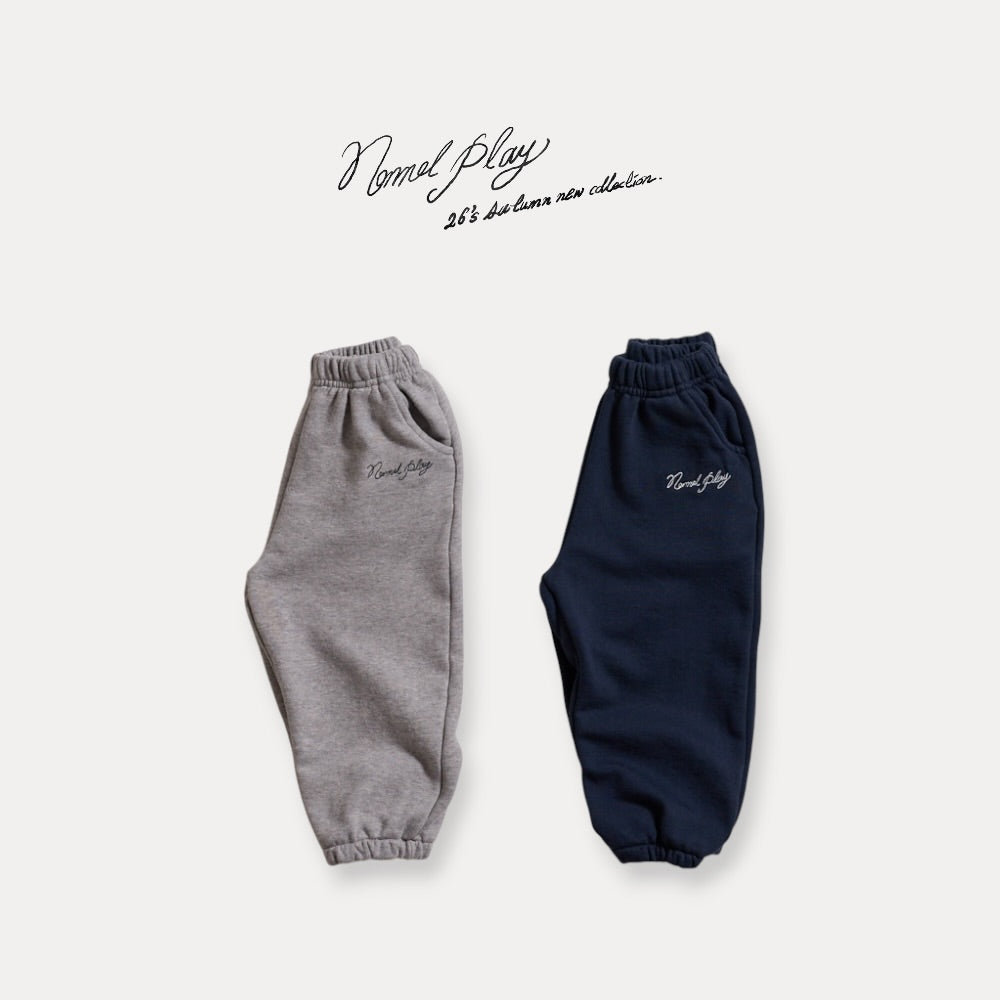 【PRE-ODER〆8.9(sun)】21.Mongle Jogger Pants | normalplay