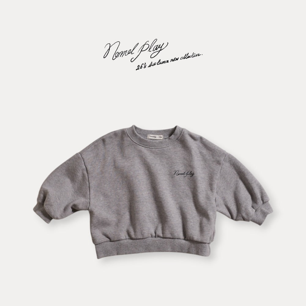 【PRE-ODER〆8.9(sun)】20.Mongle Sweatshirt | normalplay