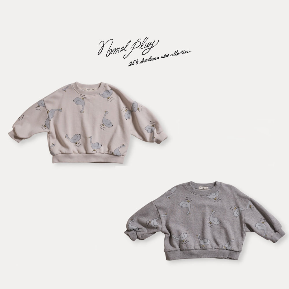 【PRE-ODER〆8.9(sun)】08.Normal Duck All-Over Print Sweatshirt | normalplay