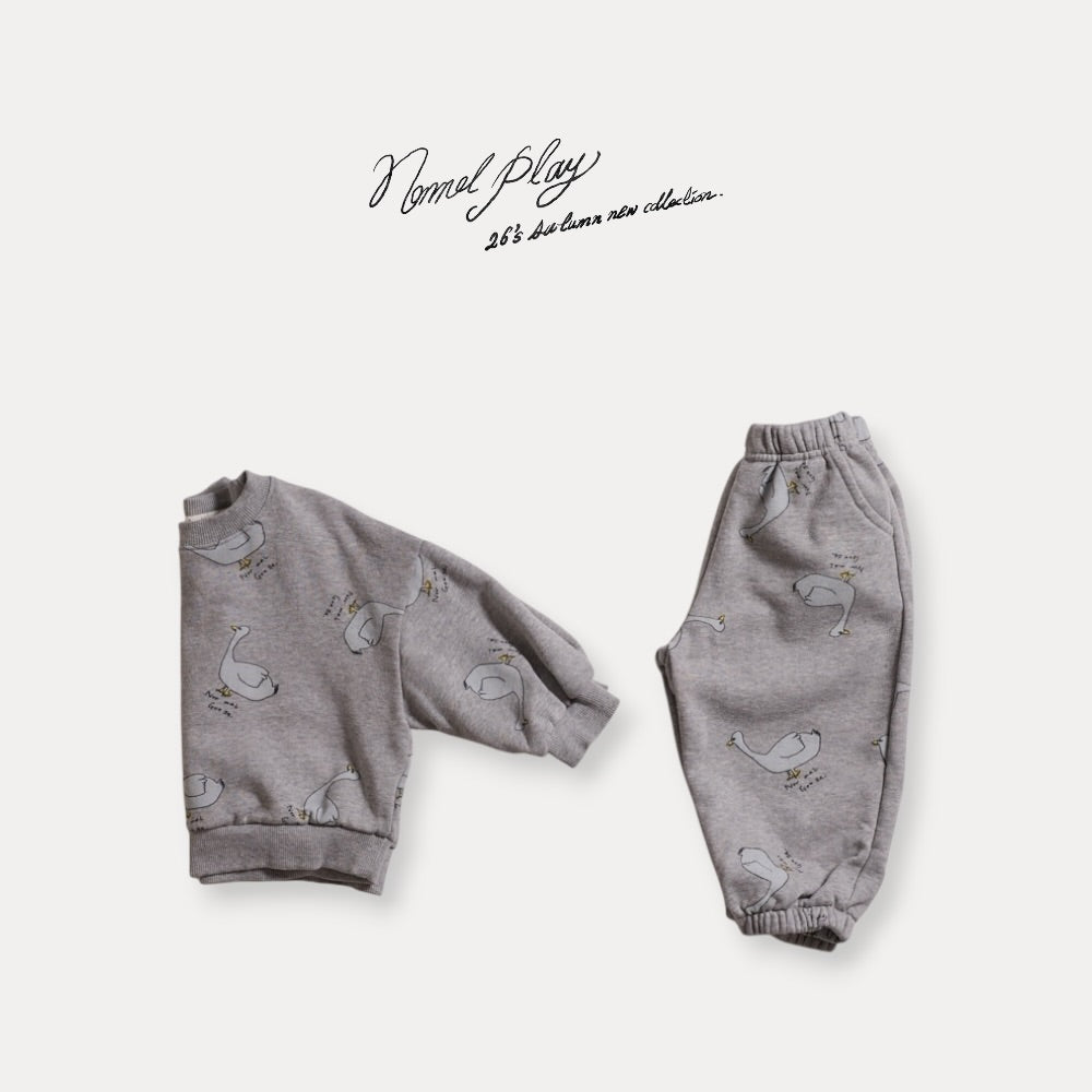 【PRE-ODER〆8.9(sun)】09.Normal Duck All-Over Print Jogger Pants | normalplay