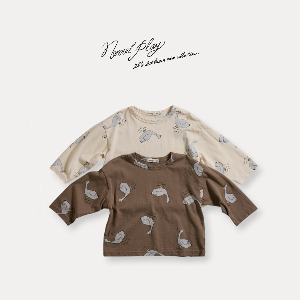 【PRE-ODER〆8.9(sun)】10.Normal Duck All-Over Print Single Tee | normalplay