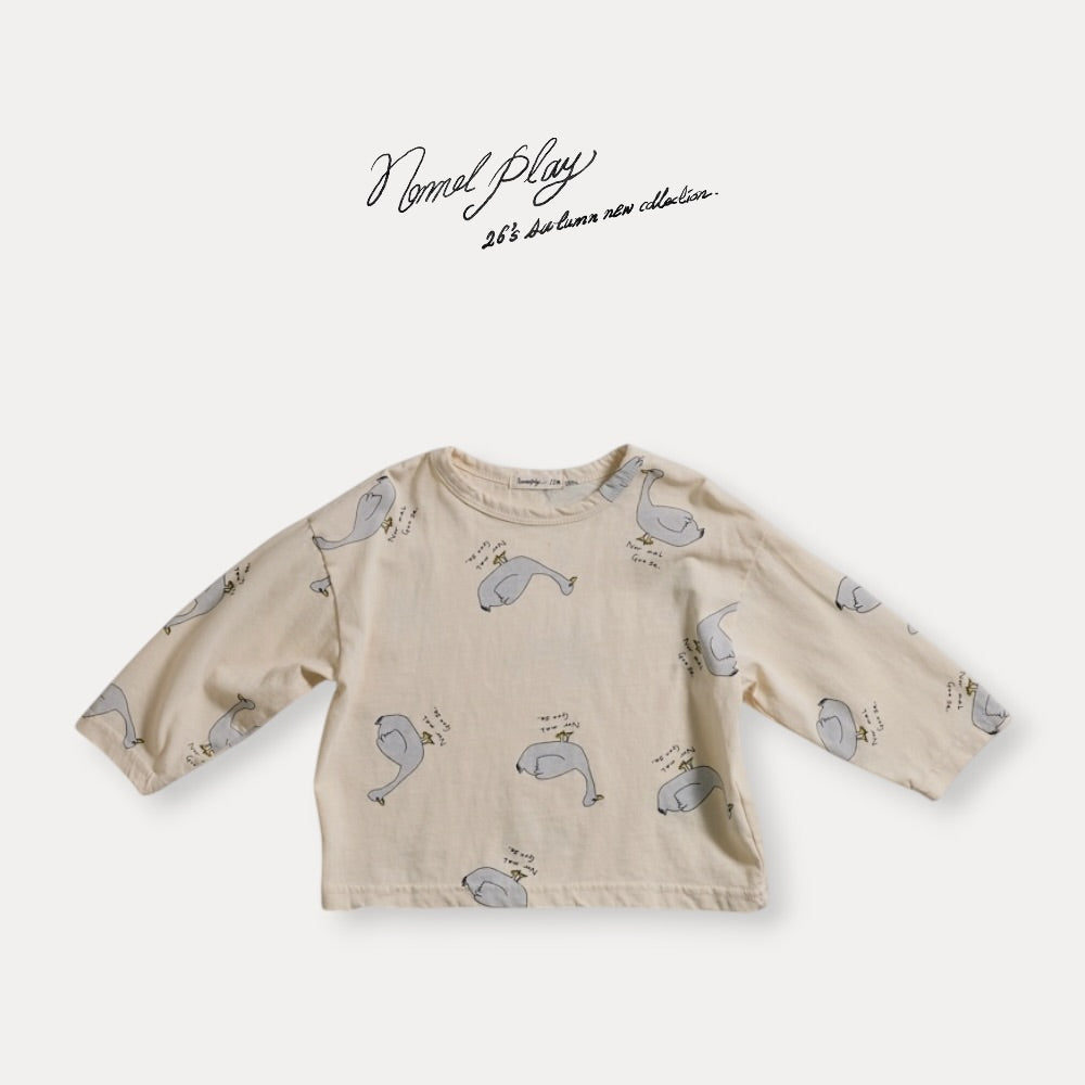 【PRE-ODER〆8.9(sun)】10.Normal Duck All-Over Print Single Tee | normalplay