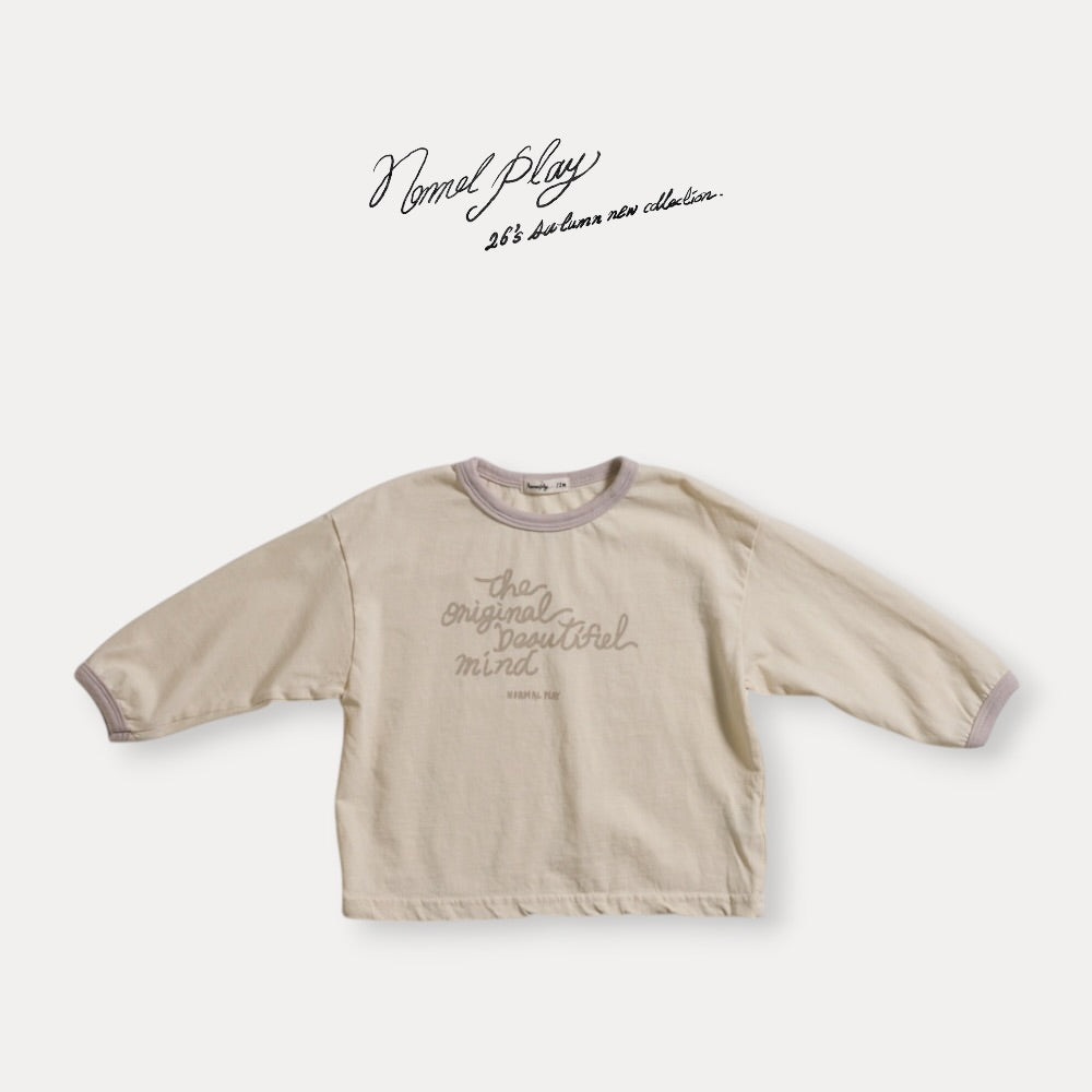 【PRE-ODER〆8.9(sun)】32.Beautiful Combo Tee | normalplay