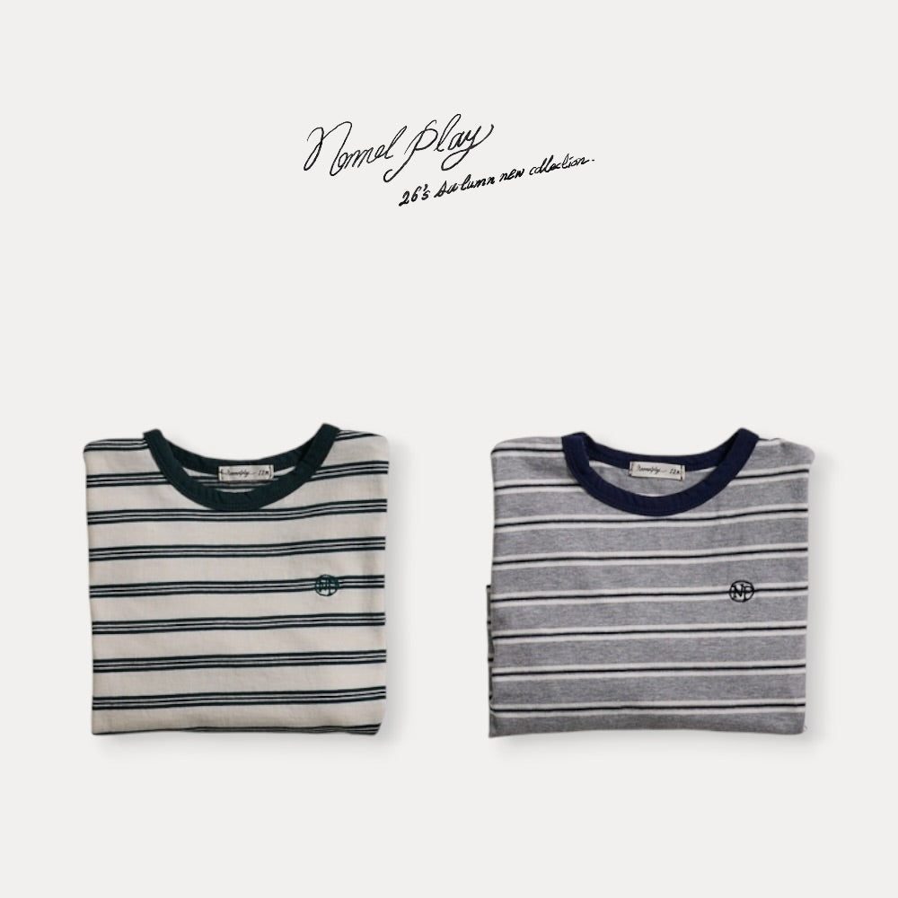 【PRE-ODER〆8.9(sun)】19.Day Stripe Tee | normalplay