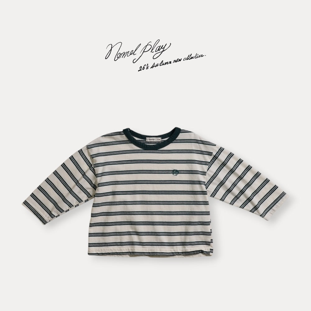 【PRE-ODER〆8.9(sun)】19.Day Stripe Tee | normalplay