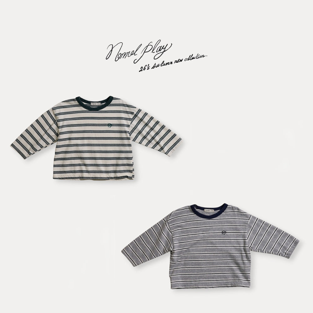 【PRE-ODER〆8.9(sun)】19.Day Stripe Tee | normalplay
