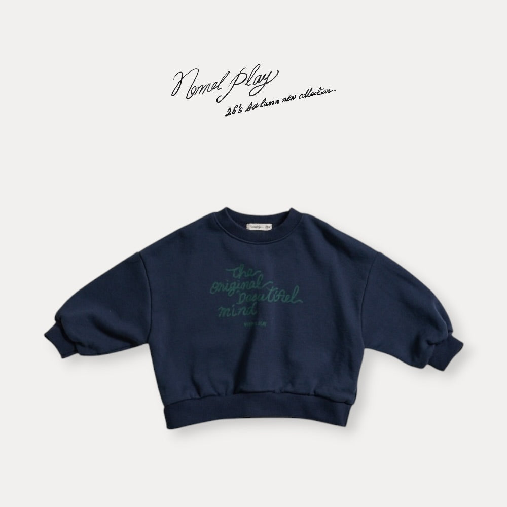 【PRE-ODER〆8.9(sun)】31.Beautiful Sweatshirt | normalplay