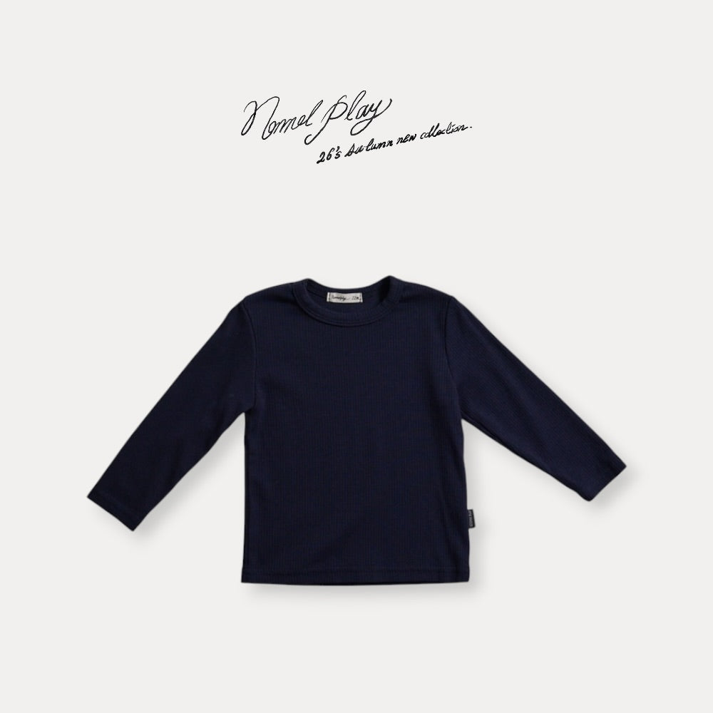 【PRE-ODER〆8.9(sun)】41.Soft Autumn Long Sleeve Tee | normalplay