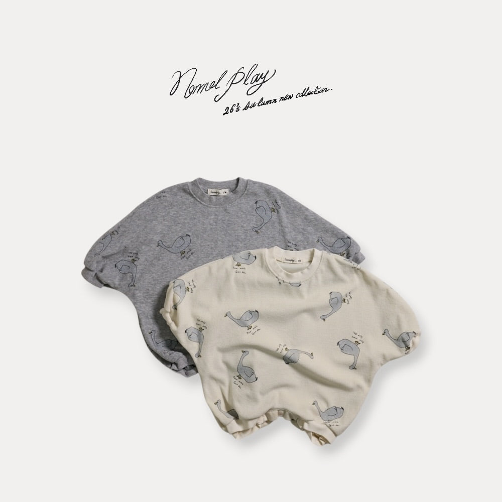 【PRE-ODER〆8.9(sun)】55.Terry Duck Baby Suit | normalplay