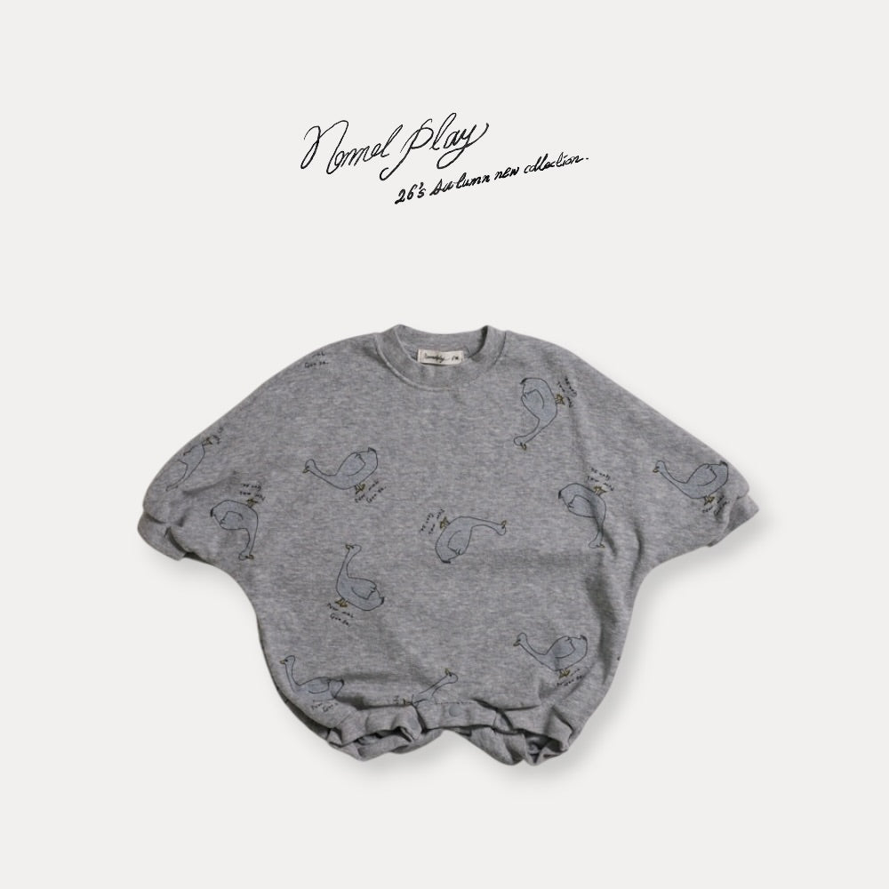 【PRE-ODER〆8.9(sun)】55.Terry Duck Baby Suit | normalplay