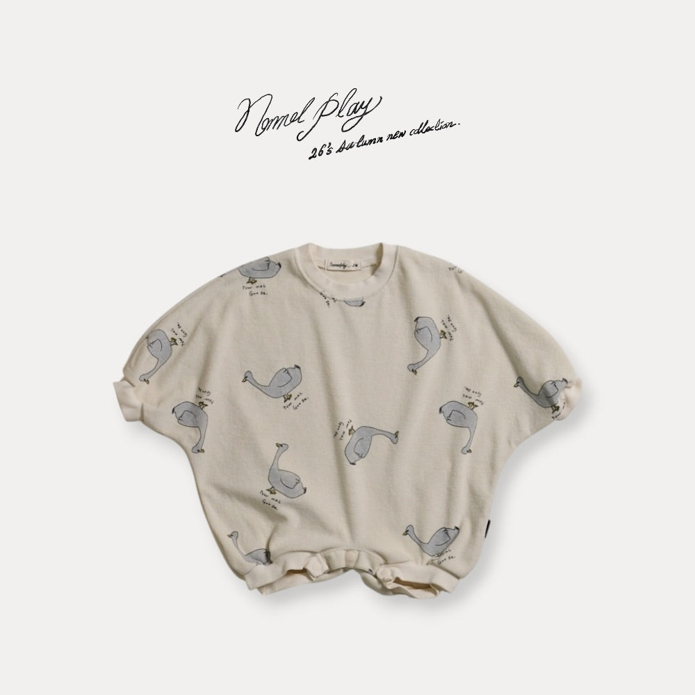 【PRE-ODER〆8.9(sun)】55.Terry Duck Baby Suit | normalplay