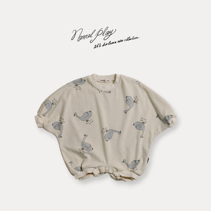 【PRE-ODER〆8.13(thu)】55.Terry Duck Baby Suit