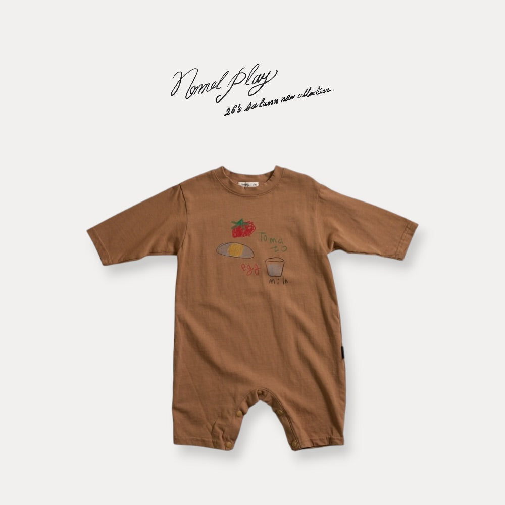 【PRE-ODER〆8.9(sun)】48.Egg Baby Suit | normalplay