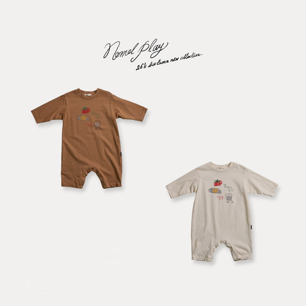 【PRE-ODER〆8.9(sun)】48.Egg Baby Suit | normalplay