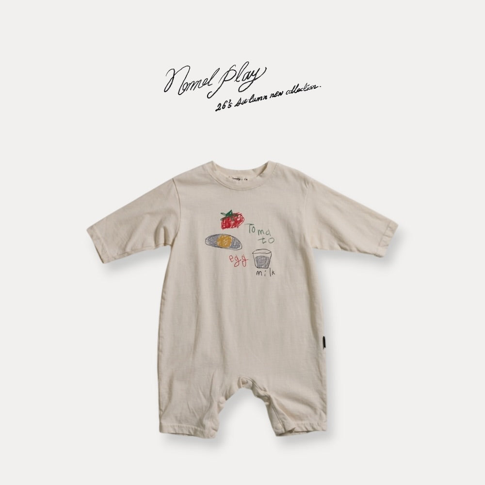 【PRE-ODER〆8.9(sun)】48.Egg Baby Suit | normalplay