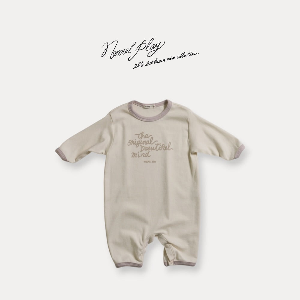 【PRE-ODER〆8.9(sun)】33.Beautiful Baby Suit | normalplay