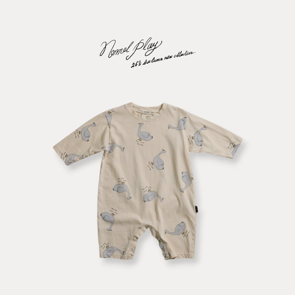 【PRE-ODER〆8.9(sun)】12.Normal Duck Single Baby Suit | normalplay