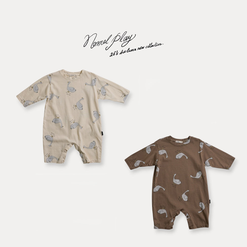 【PRE-ODER〆8.9(sun)】12.Normal Duck Single Baby Suit | normalplay