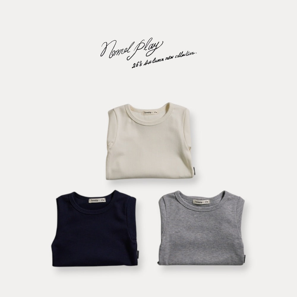 【PRE-ODER〆8.9(sun)】41.Soft Autumn Long Sleeve Tee | normalplay